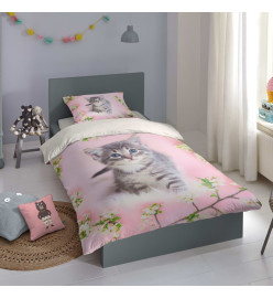 Good Morning Housse de couette pour enfants Pussycat 135x200 cm