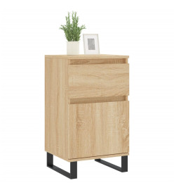 Buffets 2 pcs chêne sonoma 40x35x70 cm bois d'ingénierie
