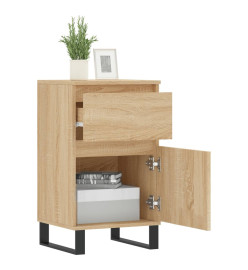 Buffets 2 pcs chêne sonoma 40x35x70 cm bois d'ingénierie