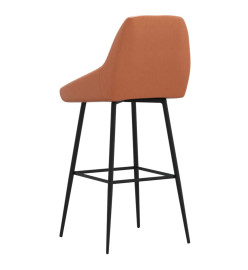 Tabouret de bar Marron clair Similicuir