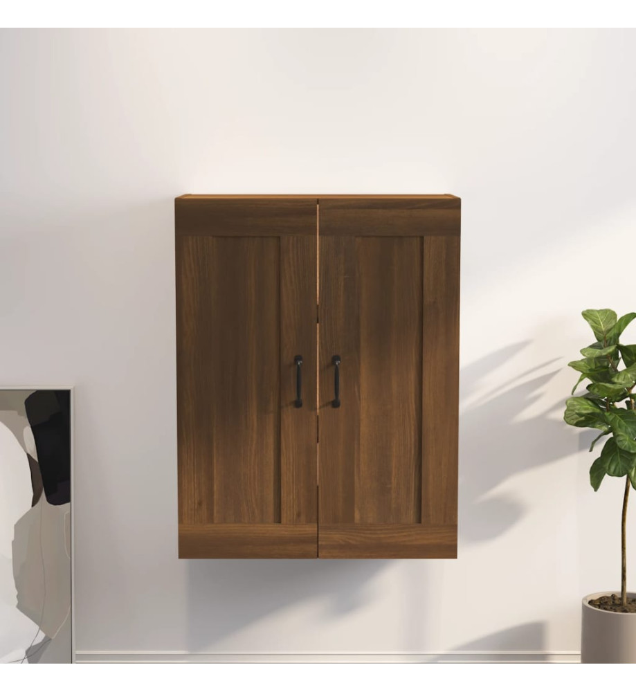 Armoire murale suspendue Chêne marron 69,5x32,5x90 cm Armoire murale suspendue Chêne marron 69,5x32,5x90 cm