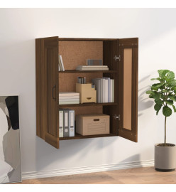 Armoire murale suspendue Chêne marron 69,5x32,5x90 cm