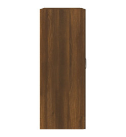 Armoire murale suspendue Chêne marron 69,5x32,5x90 cm
