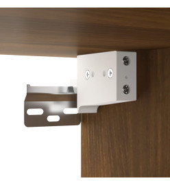 Armoire murale suspendue Chêne marron 69,5x32,5x90 cm
