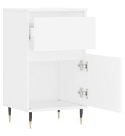 Buffets 2 pcs blanc 40x35x70 cm bois d’ingénierie