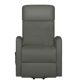 Fauteuil de massage Gris Similicuir