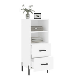 Buffet blanc 34,5x34x90 cm bois d'ingénierie