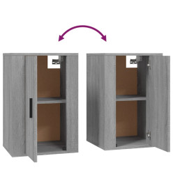 Ensemble de meubles TV 3 pcs Sonoma gris Bois d'ingénierie