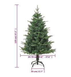 Sapin de Noël artificiel Vert 120 cm PVC et PE