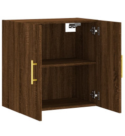 Armoire murale chêne marron 60x31x60 cm bois d'ingénierie
