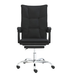 Fauteuil inclinable de bureau Noir Similicuir