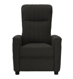 Fauteuil de massage Noir Tissu