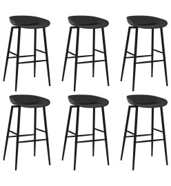 Ensemble de bar 7 pcs Blanc et noir