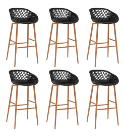 Ensemble de bar 7 pcs Noir