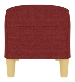 Banc Rouge bordeaux 100x35x41 cm Tissu