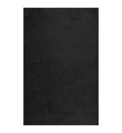 Tapis shaggy à poils longs Noir 200x290 cm