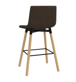 Tabouret de bar Marron Tissu