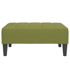 Repose-pied Vert clair 78x56x32 cm Velours