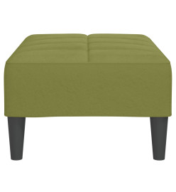 Repose-pied Vert clair 78x56x32 cm Velours