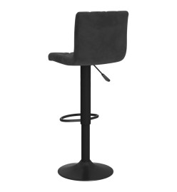 Tabouret de bar Noir Velours