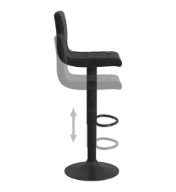 Tabouret de bar Noir Velours