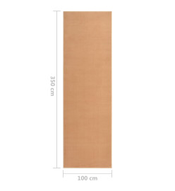 Tapis BCF Beige 100x350 cm