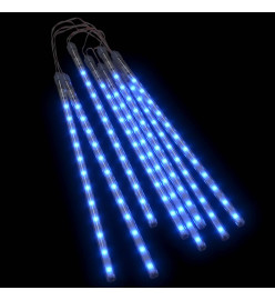 Guirlandes lumineuses 8 pcs 30 cm 192 LED bleu