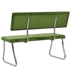 Banc 110 cm Vert clair Velours