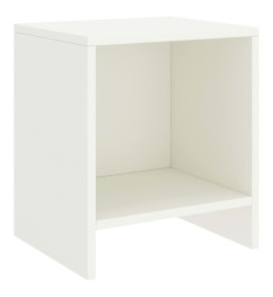Tables de chevet 2 pcs Blanc 35x30x40 cm Bois de pin massif