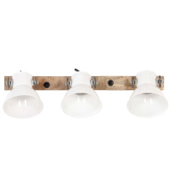 Lampe murale industrielle Blanc 65x25 cm E27