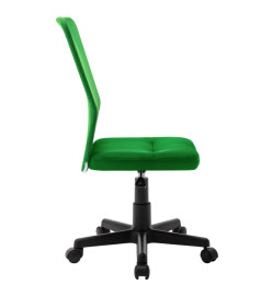 Chaise de bureau Vert 44x52x100 cm Tissu en maille