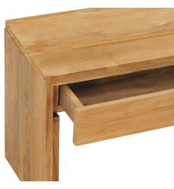 Meuble TV 100x35x45 cm Bois de teck massif