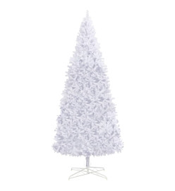 Sapin de Noël artificiel 400 cm Blanc