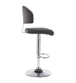 Tabouret de bar Gris Similicuir