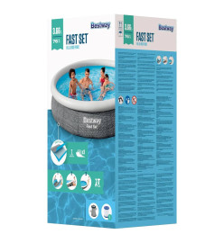 Bestway Ensemble de piscine ronde 366x76 cm