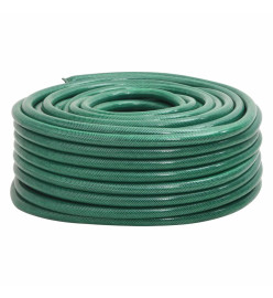 Tuyau d'arrosage vert 1,3" 20 m PVC