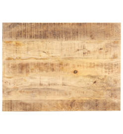 Dessus de table Bois de manguier solide 15-16 mm 70x60 cm