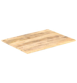 Dessus de table Bois de manguier solide 15-16 mm 70x60 cm