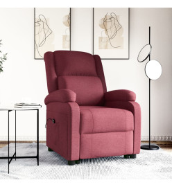 Fauteuil Rouge bordeaux Tissu