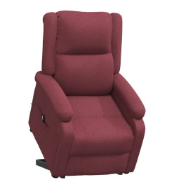 Fauteuil Rouge bordeaux Tissu