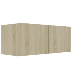 Ensemble de meubles TV 3 pcs Chêne sonoma Bois d'ingénierie