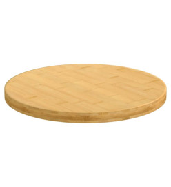 Dessus de table Ø50x2,5 cm bambou