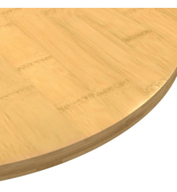 Dessus de table Ø70x1,5 cm bambou