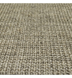 Tapis en sisal pour griffoir taupe 66x150 cm