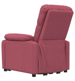 Fauteuil de massage Rouge bordeaux Tissu