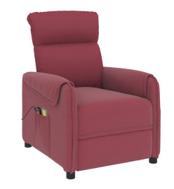 Fauteuil électrique de massage Bordeaux Tissu