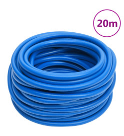 Tuyau d'air bleu 0,6" 20 m PVC