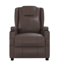 Fauteuil de massage Marron Similicuir