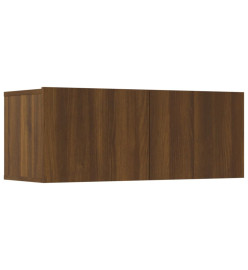 Ensemble de meubles TV 5 pcs Chêne marron Bois d'ingénierie