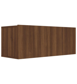 Ensemble de meubles TV 7 pcs Chêne marron Bois d'ingénierie